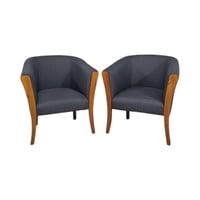 Diseños Valestrini - Sitiales Esmeralda Lino Gris Oscuro