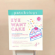 thumbnail image 3 of Parches para ojos Patchology Eye Want Cake, suavizantes e hidratantes, 3 of 5