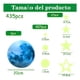 thumbnail image 1 of Adhesivos fluorescentes estrellas y lunas azul, 1 of 3