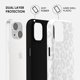 thumbnail image 3 of Funda Svanove para iPhone 13/14 con estampado de guepardo blanco, 3 of 7