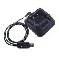 Magideal - Cable De Carga Usb Cable De Carga De Alimentación Usb Cable De Repuesto De Cable Usb Portátil De 39,37 Pulgadas De Largo Para Accesorio De Walkie Talk Con Base