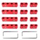 thumbnail image 1 of Separador de cables de bujía Aitruman 12 piezas rojo 8/9/10 mm, 1 of 6