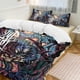 thumbnail image 1 of Black Clover Anime Home Bed 3-piece Set Classic Japanese Anime Polyester Wash Student Dormitory Set, 1 of 5