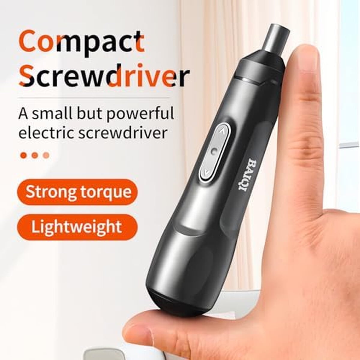 Destornillador Eléctrico Mini Baiqi 3.7v 800mah 20 Puntas Usbc