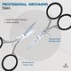 thumbnail image 5 of Tijeras para vello facial THE CUT FACTORY Precision de acero inoxidable, 5 of 8
