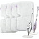 thumbnail image 1 of 4 almohadillas de limpieza de microfibra de repuesto para el hogar para mopas de vapor Shark S3500, S3550, S3901, S3601 y S3501, 1 of 5