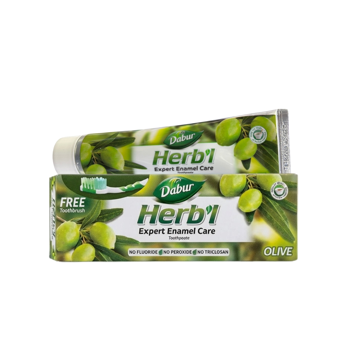 Dabur Amla - Pasta Dental Herb'L Oliva + Cepillo De Dientes 150Gr