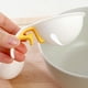 thumbnail image 1 of 1pc, Egg Yolk Separator Divider Holder, White Plastic Egg White Filter, Household Eggs Tool, Cooking Baking Tool, Kitchen Gadget, 1 of 2