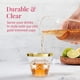 thumbnail image 2 of Copas de vino desechables Prestee 9 oz, paquete de 100 unidades, con borde dorado, 2 of 7