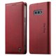 thumbnail image 1 of Funda Billetera de Cuero para [Samsung Galaxy S10e], Bloqueo RFID, Tarjetas y Soporte Rojo, 1 of 5