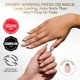 thumbnail image 2 of Uñas postizas Glamnetic forma almendra corta – Kit de 30 piezas, 2 of 9