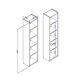 thumbnail image 3 of Librero 5 Niveles Malmo Blanco, 3 of 3