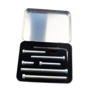 Ioensy - 6Pcs Piscina Pernos De Peso De Billar De Billar Billiares Pernos De Peso De Palo Con Caja De Almacenamiento