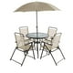 thumbnail image 2 of Juego De Terraza Jardín Set 6 Piezas Con Quitasol Midtown beige, 2 of 10