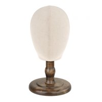 Magideal - Cabeza De Maniquí, Sombrero Gafas Diadema Soporte De Exhibición De Postizo, Modelo De Exhibición De Peluca Para Niños Multipropósito Soporte De Soport Marron Oscuro