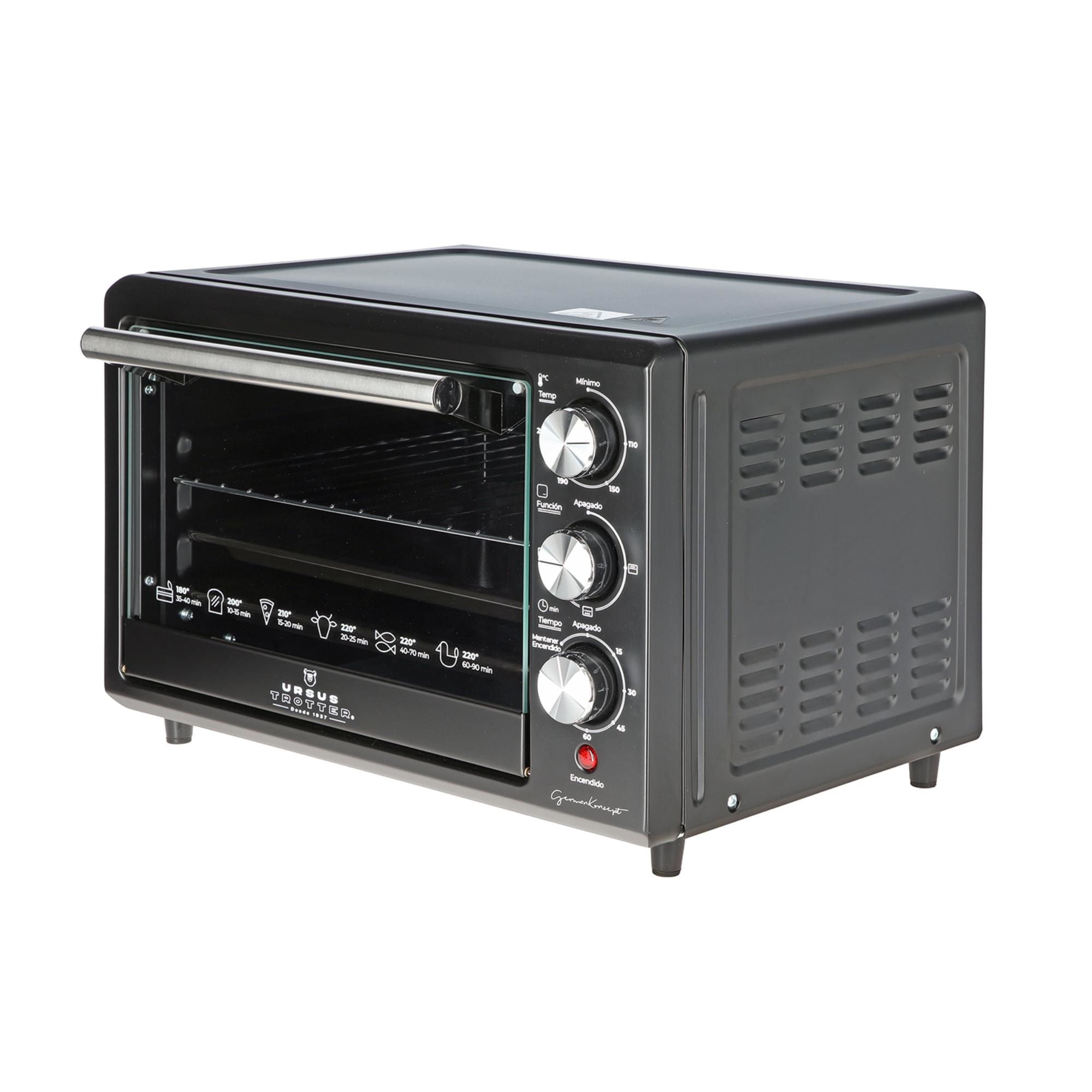Ursus Trotter - Horno Eléctrico Ut-Backofen Pro-B 25 L Negro