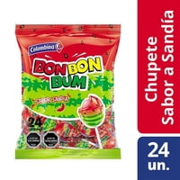 Chupete Bon Bon Bum Sandia 456 G Colombina
