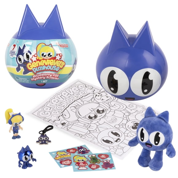 Sorpresa Misteriosa de la Casita de Juegos de Genevieve: Gato Blueberry