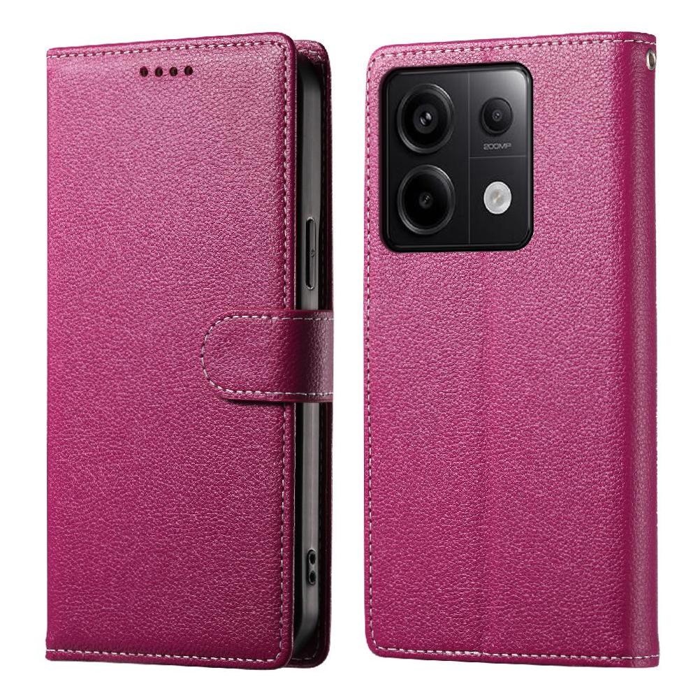 Funda Para Foxdock Xiaomi Redmi Note 13 Pro 5G– Cuero Premium, 3 Ranuras Para Tarjetas, Protección Contra Impactos