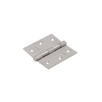 Stark Design - 3 Bisagras Con Rodamientos De 3""X3"". 2 Mm Espesor. (Níquel Satinado)