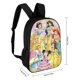 thumbnail image 2 of Princesas Disney-theme Backpack, Campus style schoolbag Bookbag with Adjustable Shoulder Straps And Large Zip Compartment, Unisex Travel Bags., 2 of 6