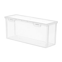 Magideal - Cajas De Pan De Plástico Caja De Almacenamiento Múltiple Pan Bocadillos Vegetales Contenedor De Pan Irrompible Soporte De Pan Para Mantener El Sabor 30X105X13Cm