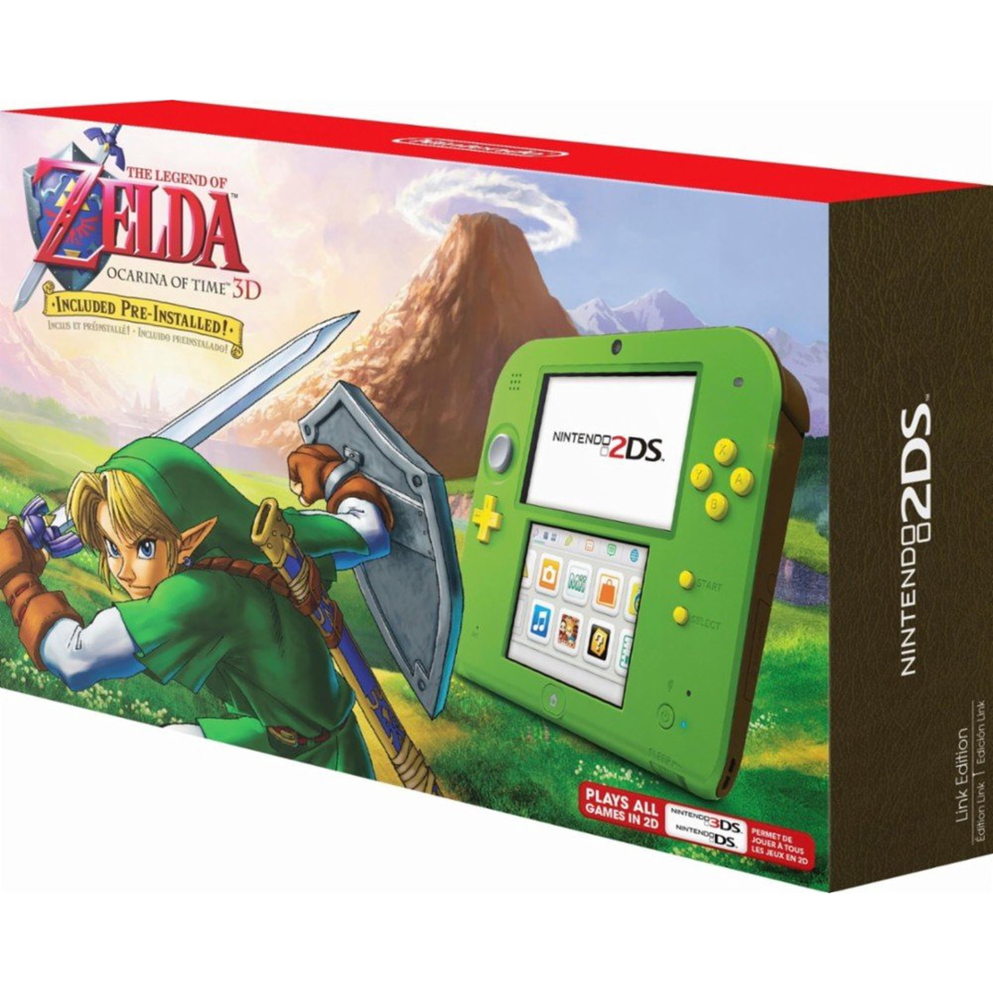 Consola de videojuegos Nintendo 2DS Legend of Zelda Ocarina of