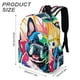 thumbnail image 3 of Bulldog Francés-theme Backpack, Campus style schoolbag Bookbag with Adjustable Shoulder Straps And Large Zip Compartment, Unisex Travel Bags.42x30x15cm, 3 of 6