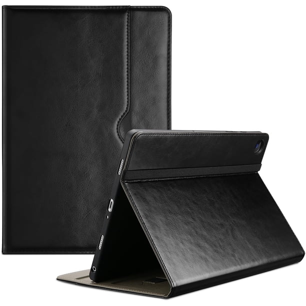 Funda para tableta ProCase Galaxy Tab A9 Plus de piel sintética de 11 pulgadas, color negro