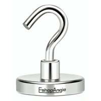 Genérico - Iman Neodimio Con Gancho Super Potente 60Mm 150Kg