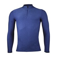 Andesland - Polera Dry Fit Con Cierre Manga Larga Hombre