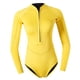 thumbnail image 5 of Traje de neopreno corto para mujer, traje de baño con cremallera frontal suave de neopreno de 2 mm para practicar snorkel y surf L, 5 of 5