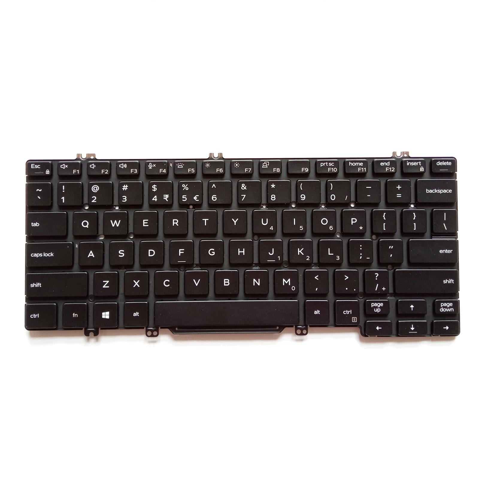 Bothyi - Teclado De Repuesto Inglés Con Retroiluminación Para Latitude 7300 E7300 5300