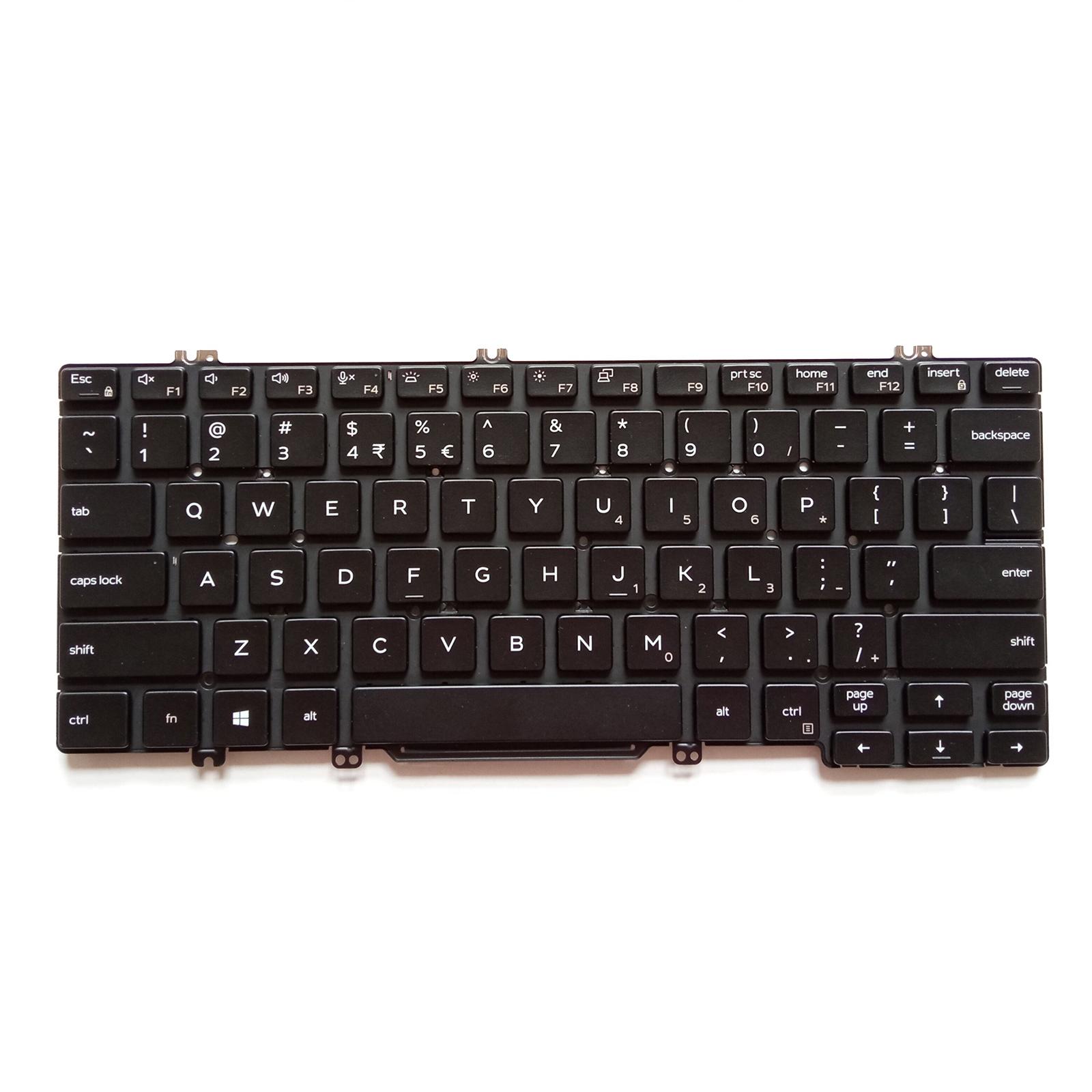 Bothyi - Teclado De Repuesto Inglés Con Retroiluminación Para Latitude 7300 E7300 5300
