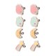 thumbnail image 4 of Juego de pendientes SalesOne Pusheen Space con cierre esmaltado de 4 piezas, 4 of 5