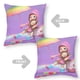 thumbnail image 2 of Rainbow Ruby Fundas de almohada de terciopelo con tema, regalos de funda de almohada, decoración para el hogar, cojín de lanzar, regalo de cumpleaños para fans y parejas.30*30cm., 2 of 6