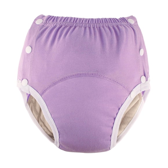 Pa?ales De Tela Reutilizables Para Adultos Envolturas Pantalones De Incontinencia Prueba Rápida Púrpura