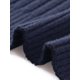 thumbnail image 5 of Agnes Orinda Conjuntos de Halloween para Mujeres Tallas Grandes Chaleco de Suéter de Punto Acanalado Cuello en V Sin Mangas Dobladillo Dividido Casual Jersey Tops de Tirantes 3X Azul Oscuro, 5 of 6