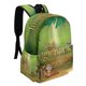 thumbnail image 2 of El Libro de la Selva-theme Backpack, Campus style schoolbag Bookbag with Adjustable Shoulder Straps And Large Zip Compartment, Unisex Travel Bags.42x30x15cm, 2 of 6