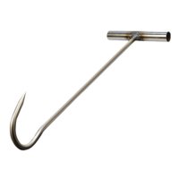 Bothyi - Gancho Para Carne, Gancho Rígido Para Herramientas De Cocina, Tapas De Alcantarilla Para Chefs, Gancho Para Cubierta De Drenaje De 40Cm