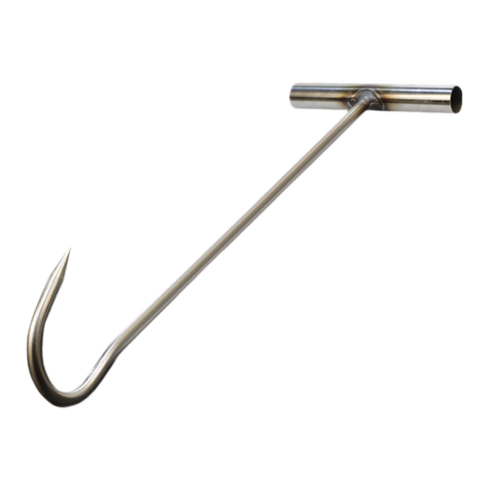 Bothyi - Gancho Para Carne, Gancho Rígido Para Herramientas De Cocina, Tapas De Alcantarilla Para Chefs, Gancho Para Cubierta De Drenaje De 40Cm