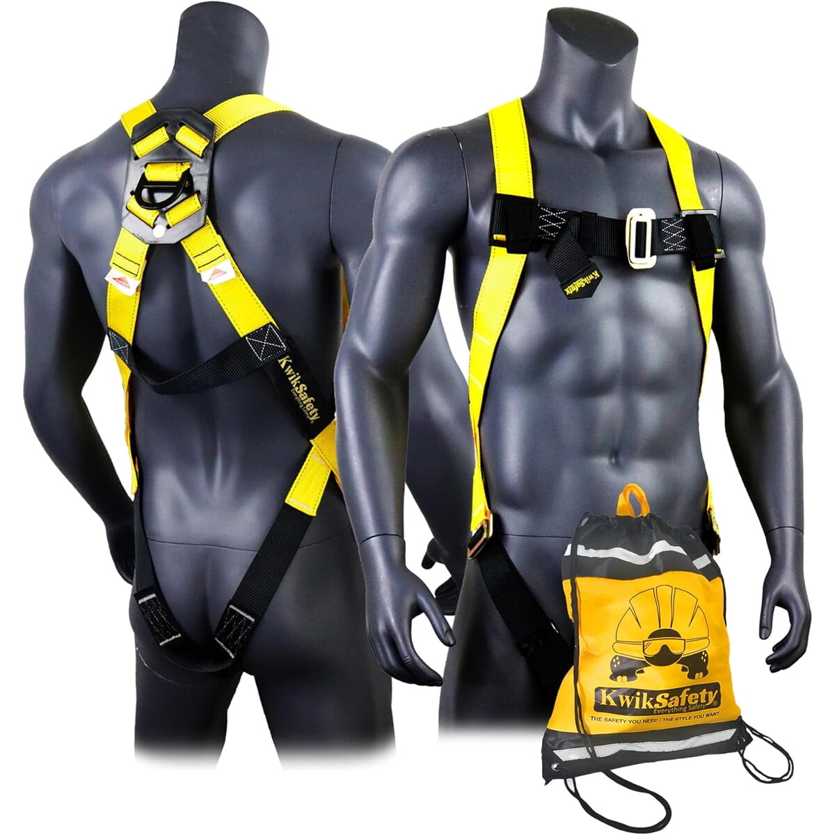 Arnas Seguridad Kwiksafety Tornado Ansi Z359.11 Ajustable Amarillo