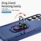 thumbnail image 4 of Para Samsung Galaxy S25 5G Funda con Soporte de Anillo Metálico de Rotación de 360° [Soporte Magnético para Auto] a Prueba de Golpes Resistente Protección de Cuerpo Completo de Alta Resistencia, 4 of 9