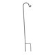 thumbnail image 3 of Gancho De Pastor De Hierro Forjado, Soporte Para Comedero De Pájaros Para Patios Exteriores, Campanas De Viento B, 3 of 5