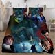 thumbnail image 3 of The Exorcist Soft 3D Printed Duvet Cover Bedding Set with Comforter Cover 3 Piece Set, 3 of 5
