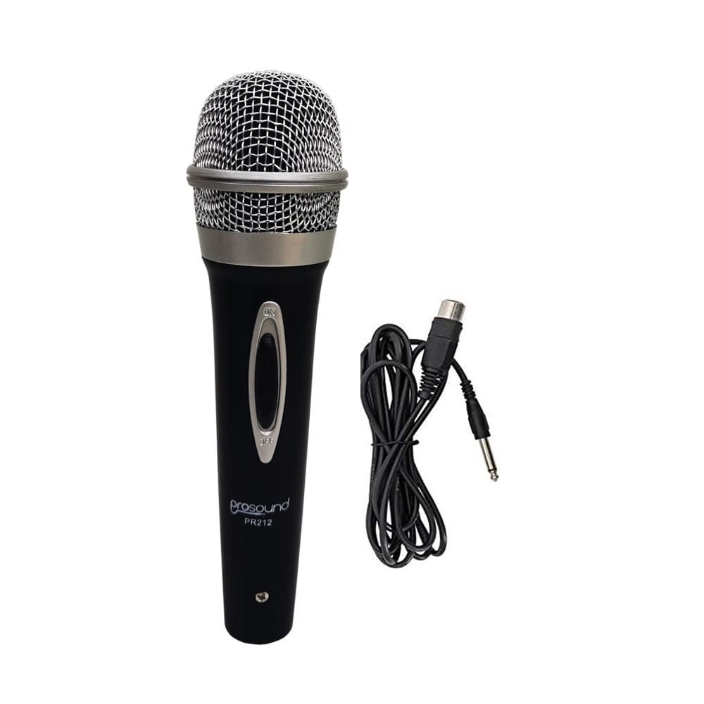 Philco - Micrófono Color Metalizado Pr-212 Uni Direccional