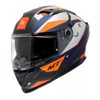 Mt Helmets - Casco Para Moto Mt Ff128Sv Braker Sv Pursuit C4 Naranja Mate Xl