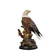 thumbnail image 3 of Estatua De águila, Estatuilla De Escritorio, Adornos, Escultura Decorativa De Resina De Pájaro Para El Hogar, 16x16cm X 33cm, 3 of 5