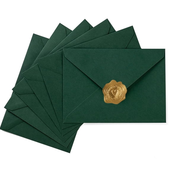 Sobres Toperd A7 13x18 cm Pack de 50 Verde Oscuro