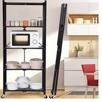 Leon Import - Estante Móvil Carrito Organizador Multiuso 5 Niveles